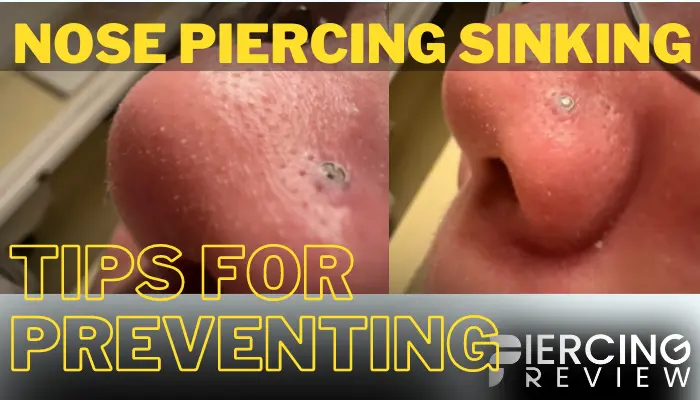 The Complete Guide to Nose Piercing Sinking, And How to Prevent It from Happening