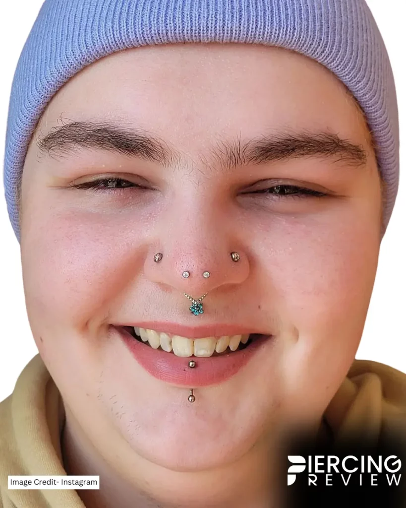 diamond studs tip on nose man images download - Mantis Piercing