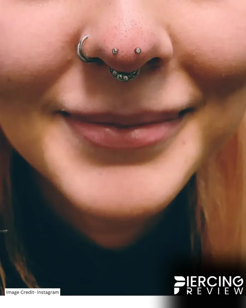 diamond studs with nose women images download - Mantis Piercing